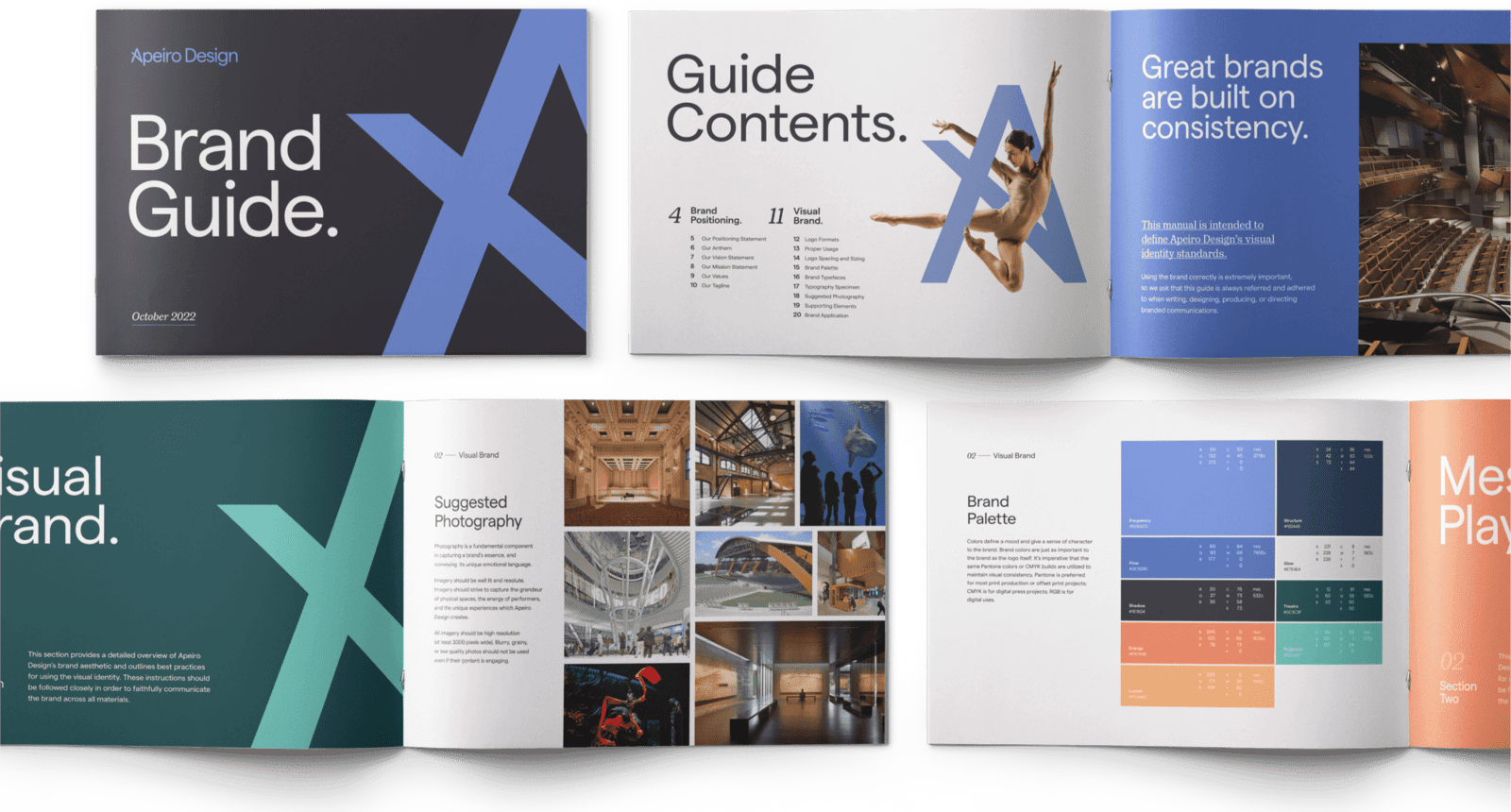 Architecture strategic branding guide for Apeiro Design