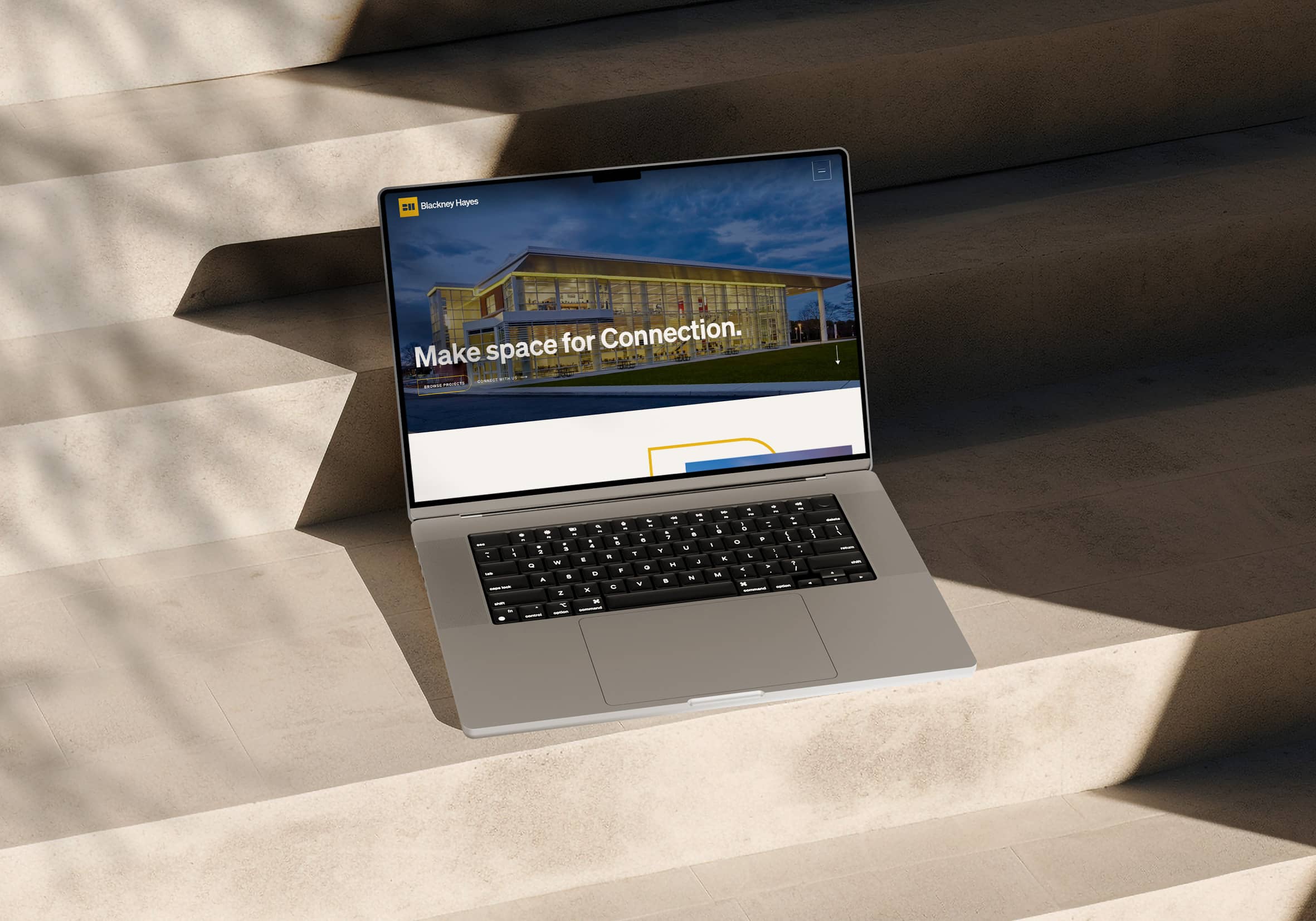 Blackney Hayes Architects Homepage Website Design